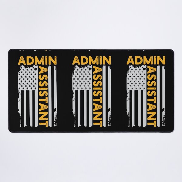 Item preview, Admin Assistant USA Flag: Funny Administrative Assistant Gift designed and sold by Adexyl.
