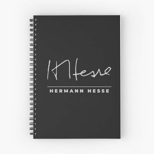 Item preview, Hermann Hesse signature t-shirt designed and sold by CMYKStudio.