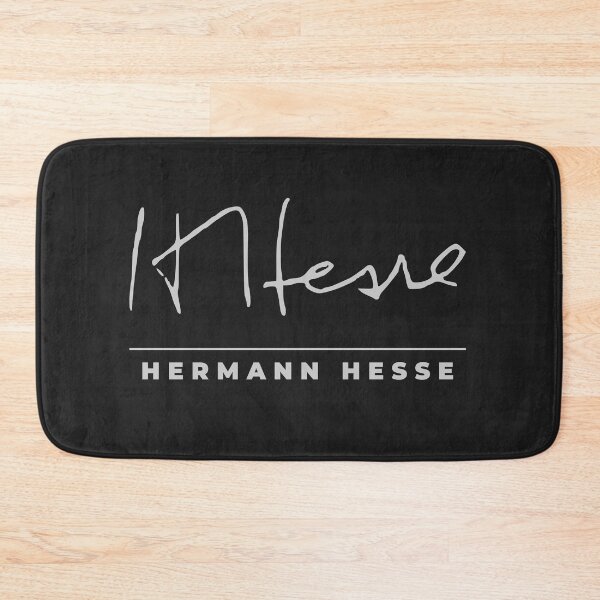 Item preview, Hermann Hesse signature t-shirt designed and sold by CMYKStudio.
