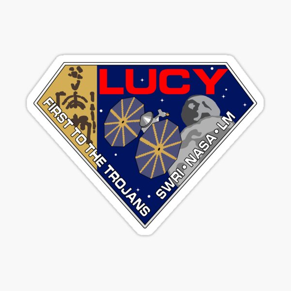 Lucy Mission Logo Sticker