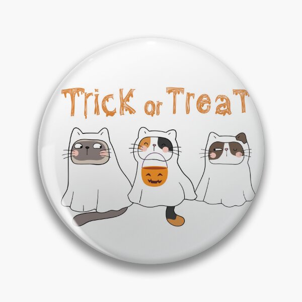 Item preview, Trick or Treat | Funny Ghost cat |  Halloween | Fall | Costume 2022 designed and sold by BloompodDesigns.