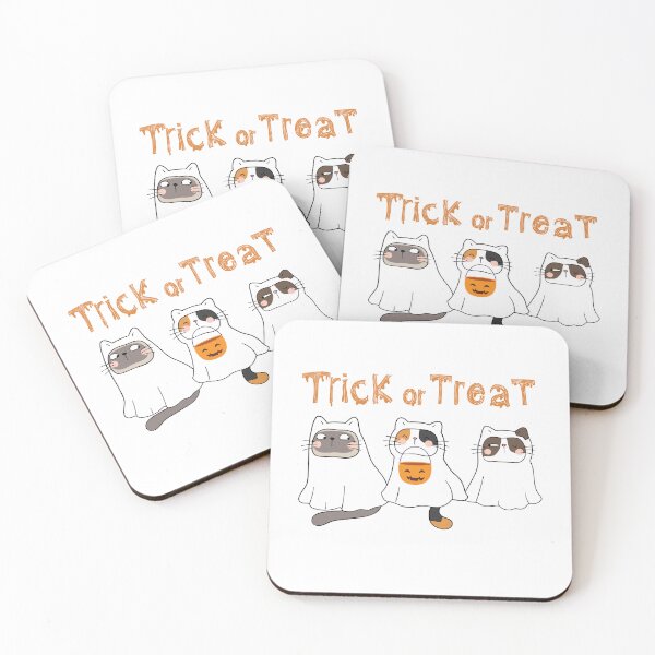 Item preview, Trick or Treat | Funny Ghost cat |  Halloween | Fall | Costume 2022 designed and sold by BloompodDesigns.