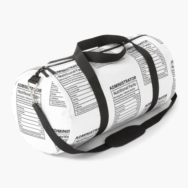 Item preview, Administrator Nutritional Facts: Funny Administrator Gift designed and sold by Adexyl.