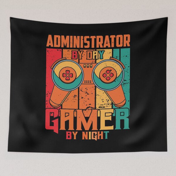 Item preview, Administrator By Day Gamer By Night: Funny Administrator Gift designed and sold by Adexyl.