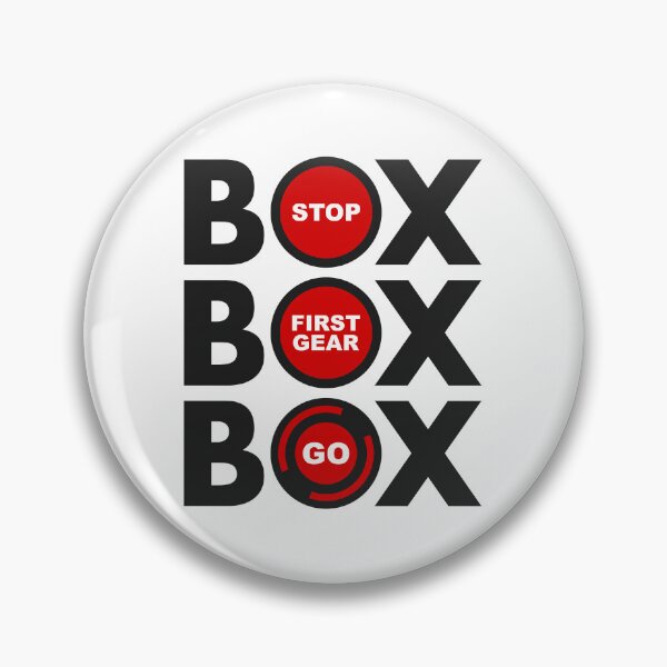Item preview, "Box Box Box" F1 Pitstop Lollipop Design designed and sold by David Speed Design.