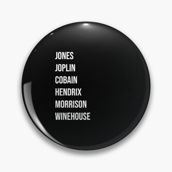 Item preview, The 27 Club designed and sold by NickiPost.