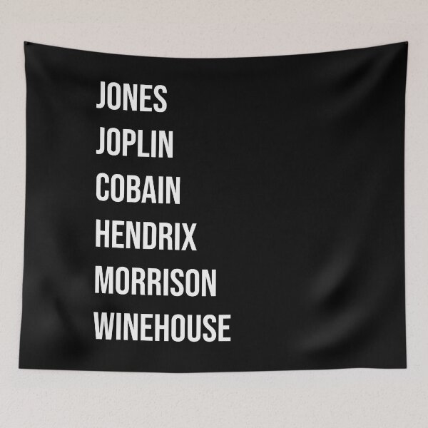 Item preview, The 27 Club designed and sold by NickiPost.