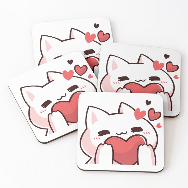 Item preview, Cat in love designed and sold by CammyArts.