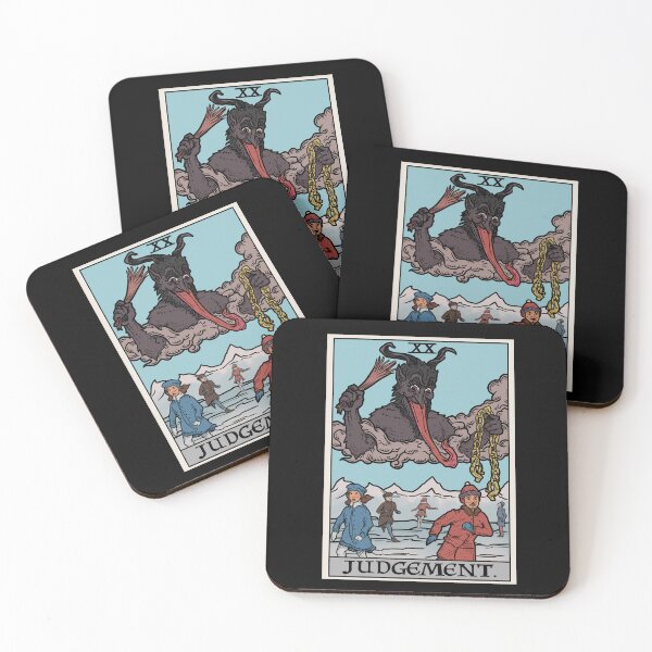 Item preview, Judgement by Krampus Tarot Card  designed and sold by TheGhoulishGarb.