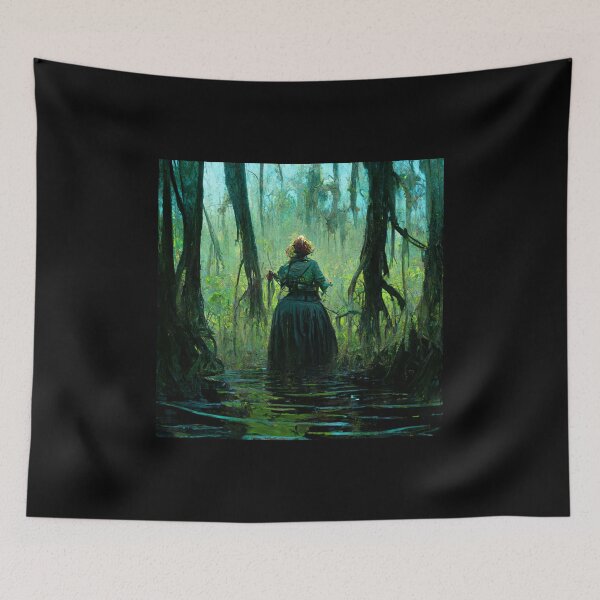 Item preview, Lady of the Swamp - best selling  designed and sold by Aditya Bhole.