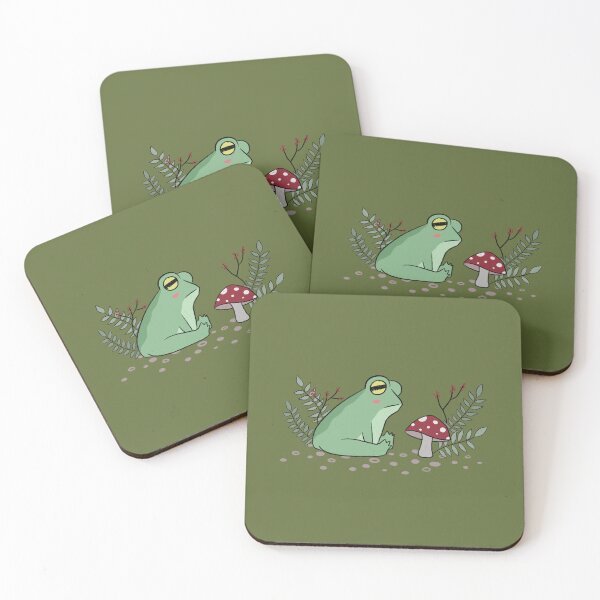 Item preview, Frog with Mushroom designed and sold by HannahOSteen.