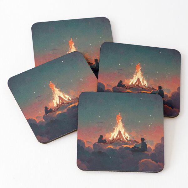 Item preview, Campfire in Heaven - best selling  designed and sold by Aditya Bhole.