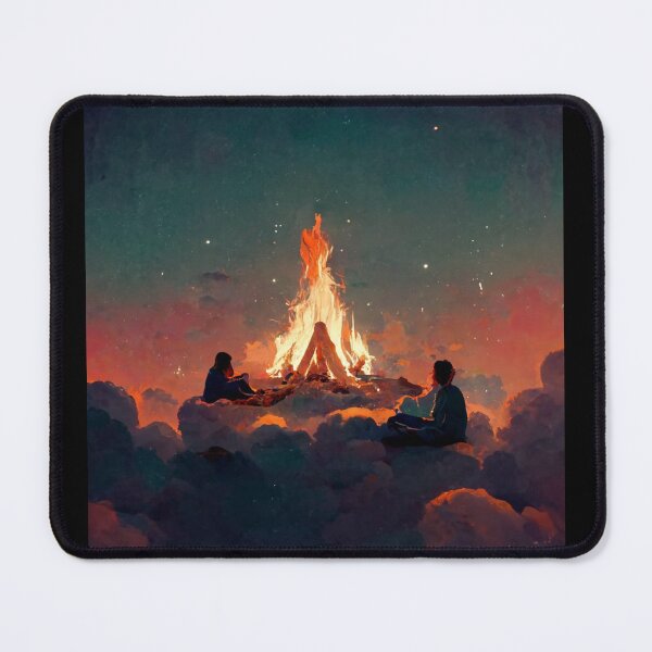 Item preview, Campfire in Heaven - best selling  designed and sold by Aditya Bhole.