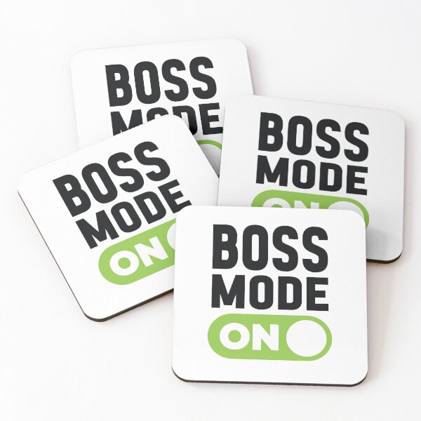 Item preview, Boss Mode On designed and sold by freshLayer.