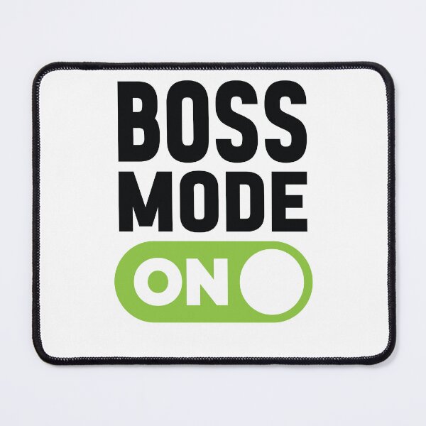 Item preview, Boss Mode On designed and sold by freshLayer.