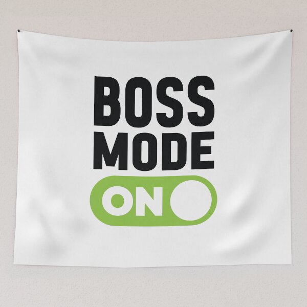 Item preview, Boss Mode On designed and sold by freshLayer.
