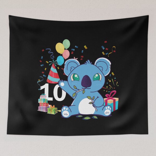 Item preview, Kids 10th Birthday Girl Koala 10 Year Old Birthday Koalas designed and sold by Eddie SH.
