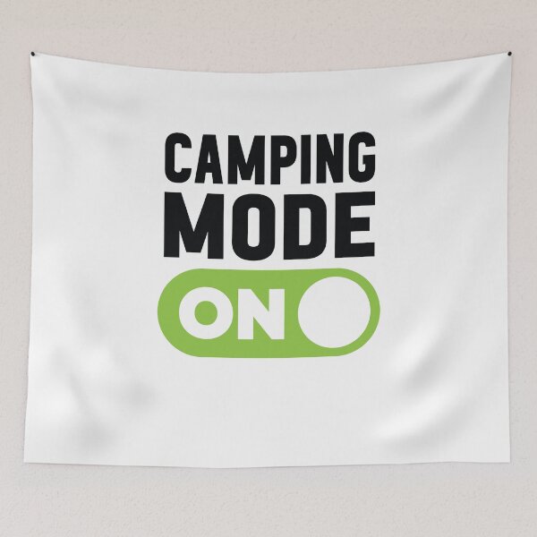 Item preview, Camping Mode On designed and sold by freshLayer.