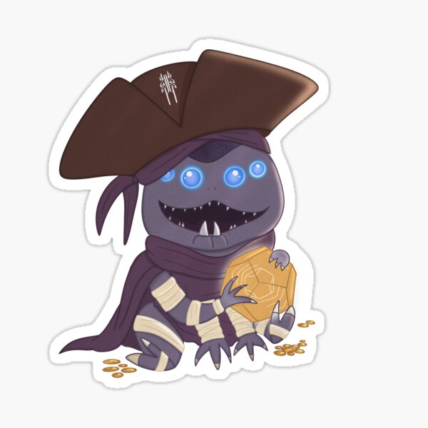 Smallen Pirate Sticker