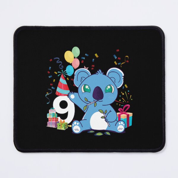 Item preview, Koala Bear Girls 9th Birthday Turning 9 Koala Birthday designed and sold by Eddie SH.