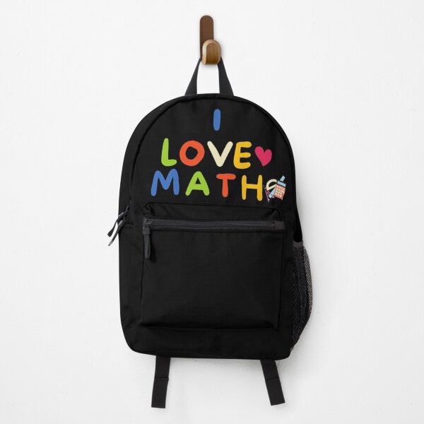 Item preview, I Love Math - Back to School - Student - Teacher - Educational designed and sold by BuraxisQuotes.