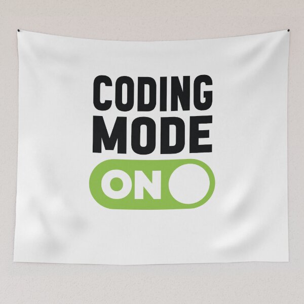 Item preview, Coding Mode On designed and sold by freshLayer.