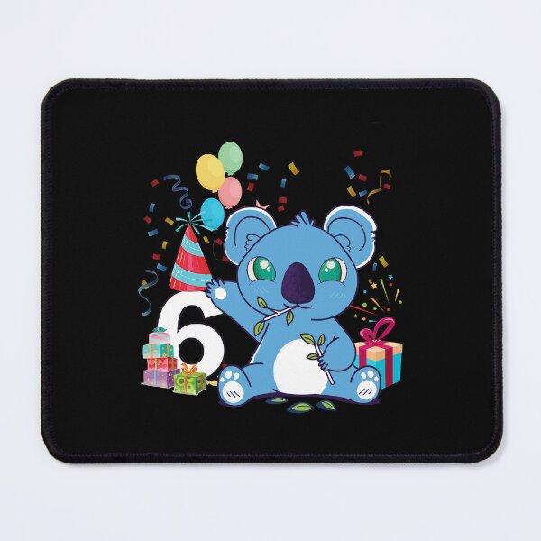 Item preview, Koala Bear Girls 6th Birthday Turning 6 Koala Kids Birthday designed and sold by Eddie SH.
