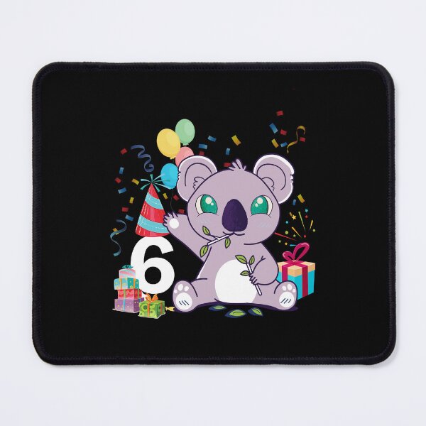 Item preview, Koala Bear Girls 6th Birthday Turning 6 Koala Kids Birthday designed and sold by Eddie SH.