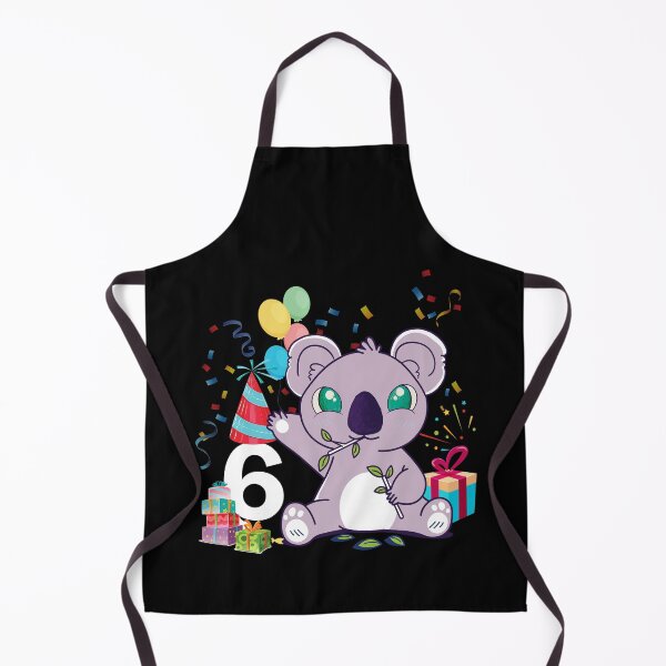 Item preview,  Koala Bear Girls 6th Birthday Turning 6 Koala Kids Birthday designed and sold by Eddie SH.