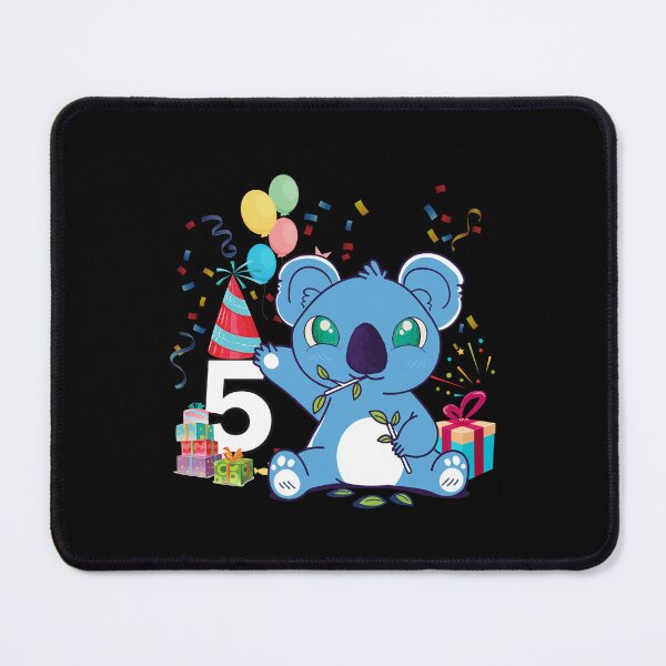 Item preview, Copy of Koala Bear Girls 5th Birthday Turning 5 Koala Kids Birthday designed and sold by Eddie SH.