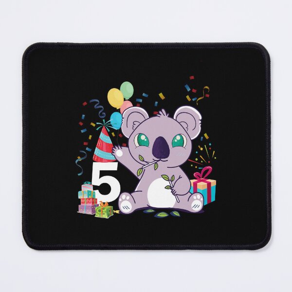 Item preview, Koala Bear Girls 5th Birthday Turning 5 Koala Kids Birthday designed and sold by Eddie SH.