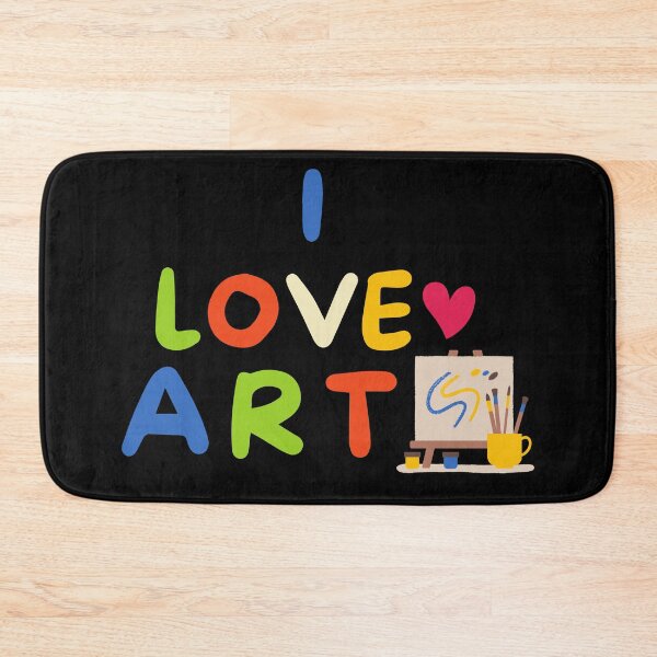 Item preview, I Love Art - Back to School - Student - Teacher - Educational  designed and sold by BuraxisQuotes.