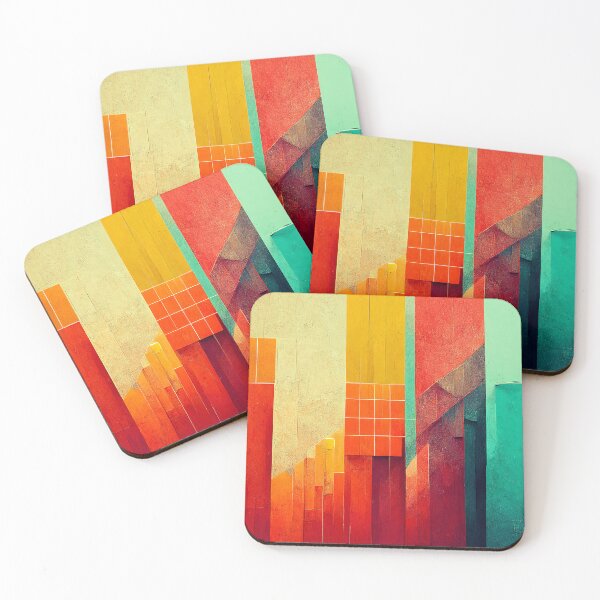 Item preview, Colorful Cubist Pattern [31] designed and sold by FreshAirShop.