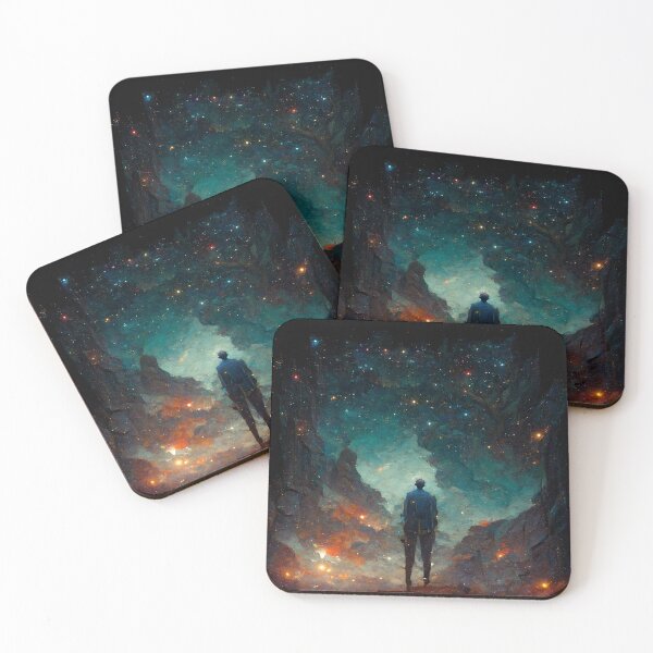 Item preview, Man Staring at the Universe- best selling  designed and sold by Aditya Bhole.