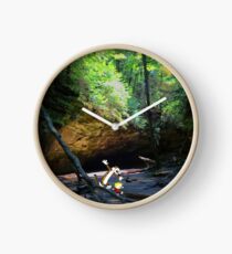 Let's Go Exploring Clock