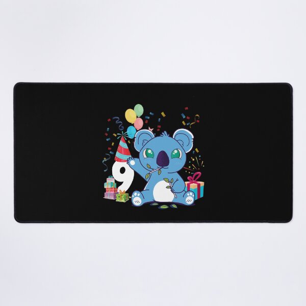 Item preview, Koala Bear Girls 9th Birthday Turning 9 Koala Kids Birthday designed and sold by Eddie SH.