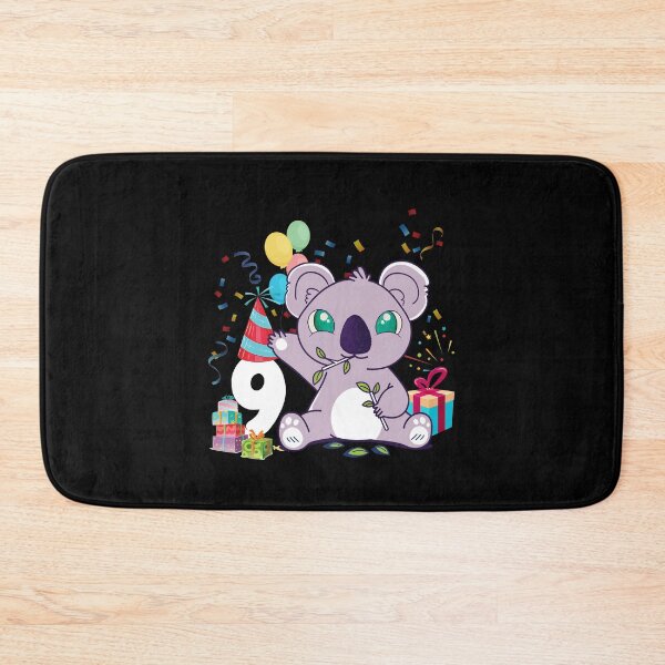 Item preview, Koala Bear Girls 9th Birthday Turning 9 Koala Kids Birthday designed and sold by Eddie SH.