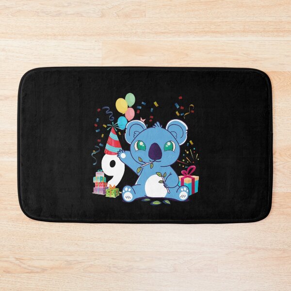 Item preview, Koala Bear Girls 9th Birthday Turning 9 Koala Kids Birthday designed and sold by Eddie SH.