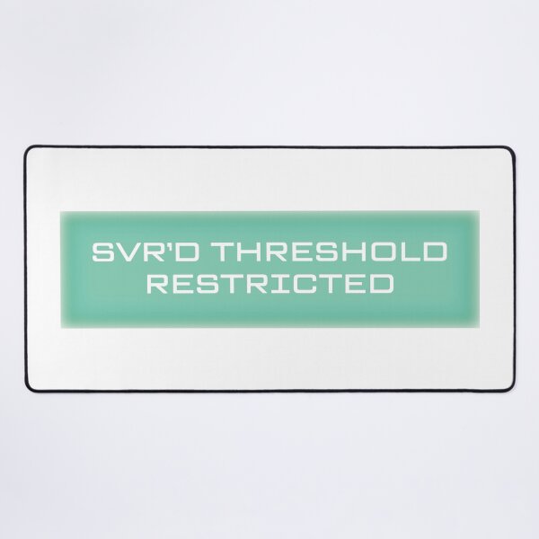 Item preview, Svr'd threshold - Restricted from the tv show severance designed and sold by Platform11west.