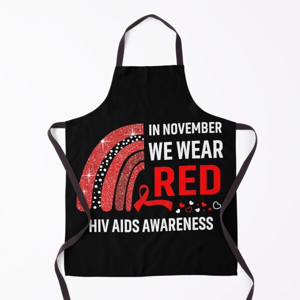 Item preview, In November We Wear Red Hiv Aids Awareness designed and sold by Gillosina.