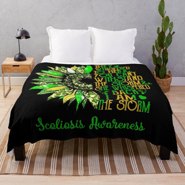 Artikelvorschau, Ich bin das Sturm-Sonnenblumen-Leopard-Skoliose-Bewusstsein entworfen und verkauft von rechardtee.