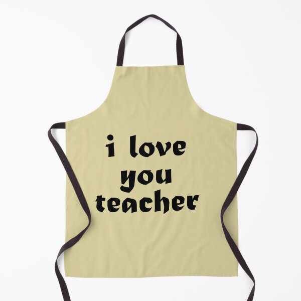 Aperçu de l'œuvre je t'aime professeur créée et vendue par bakerelassioui.