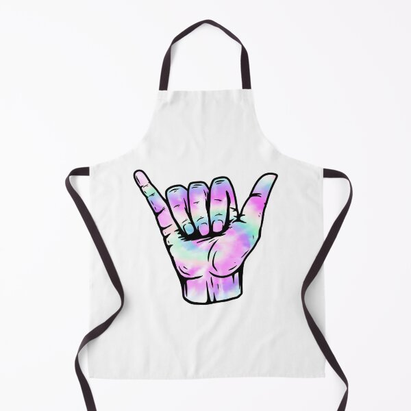 Item preview, Cotton Candy Spiral Tie Dye Pattern Hang Loose Shaka designed and sold by EpicCreation.