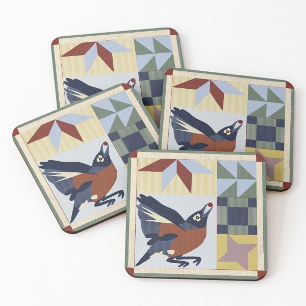 Artikelvorschau, American Robin-Quilt entworfen und verkauft von junothewizzard.