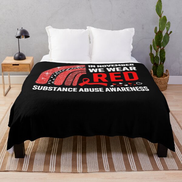 Item preview, In November We Wear Red Substance Abuse Awareness designed and sold by Gillosina.