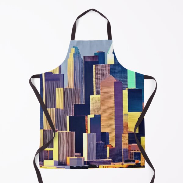 Item preview, Minimalist Dallas city skyline designed and sold by Art-of-AI.