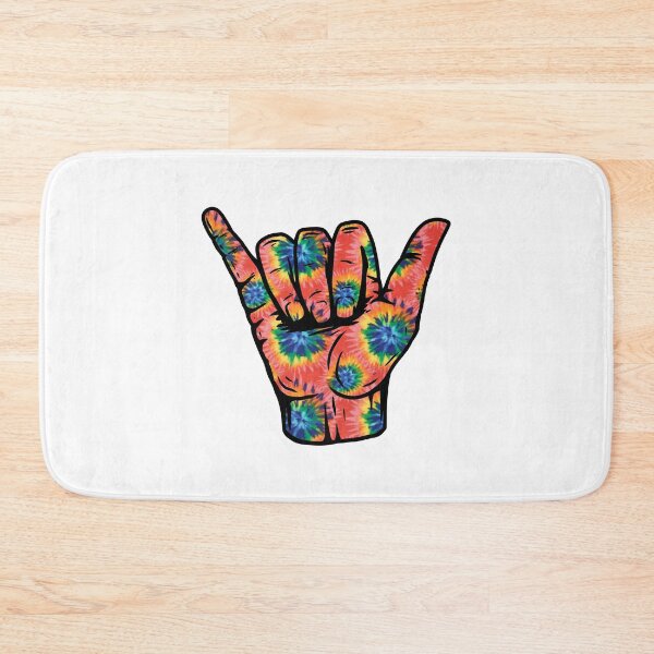 Item preview, Groovy Tie Dye Pattern Hang Loose Shaka designed and sold by EpicCreation.