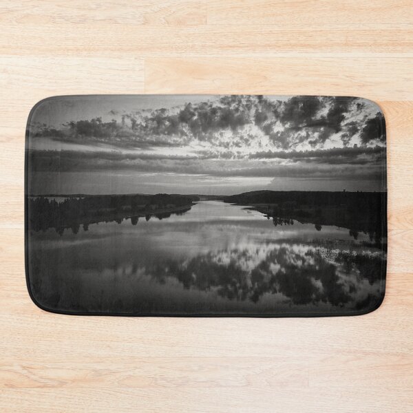 Item preview, Kauniaistenlahti evening bw designed and sold by Jouko Lehto Photography.