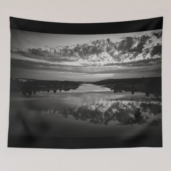 Item preview, Kauniaistenlahti evening bw designed and sold by Jouko Lehto Photography.