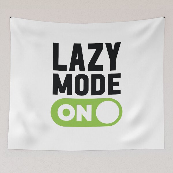 Artikelvorschau, Lazy-Modus an entworfen und verkauft von freshLayer.